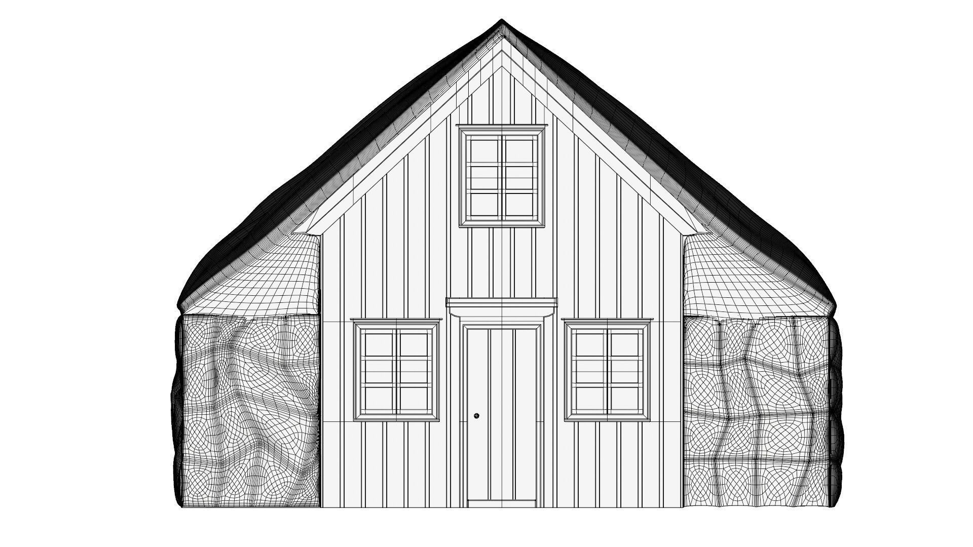 Turf house 3D model_18