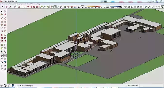 SKP SCHOOL B3 3D model
