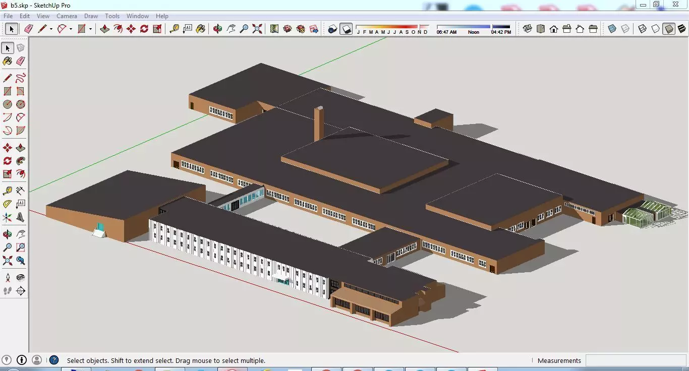 SKP SCHOOL B5 3D model_0