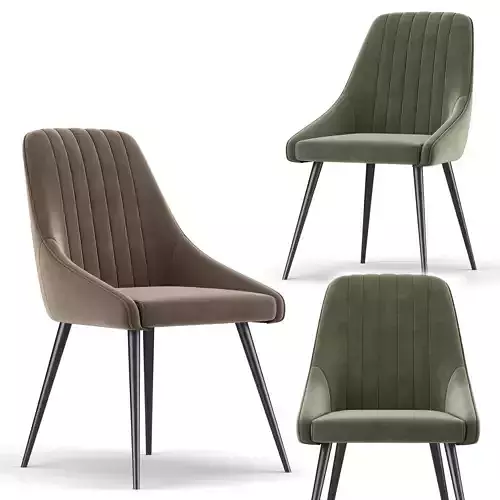 Chipman Velvet Upholstered Side Chair