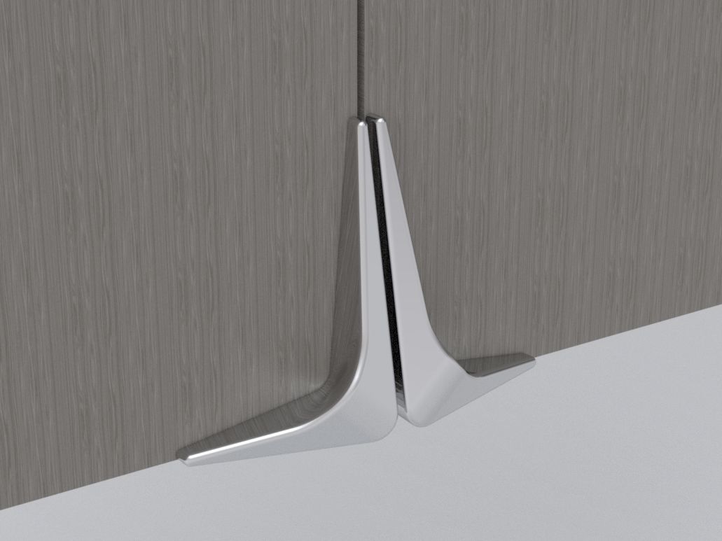 Door puller 3D print model_2