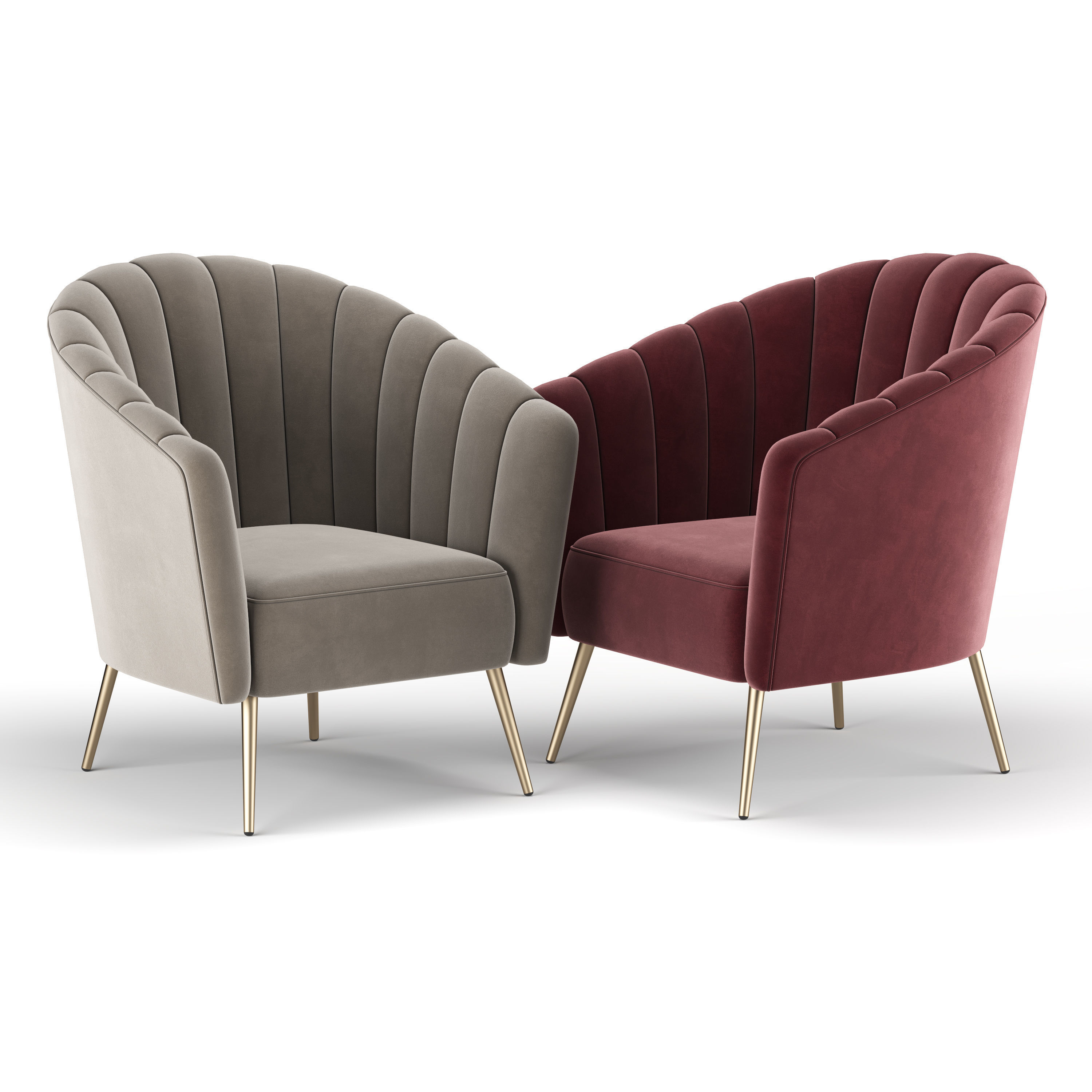 Hurwitz Barrel Chair 3D model_1