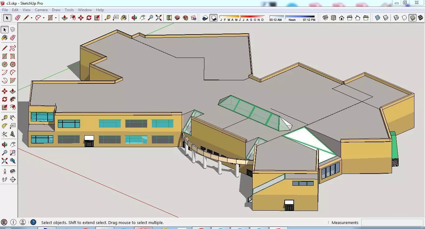 SKP SCHOOL C3 3D model_0