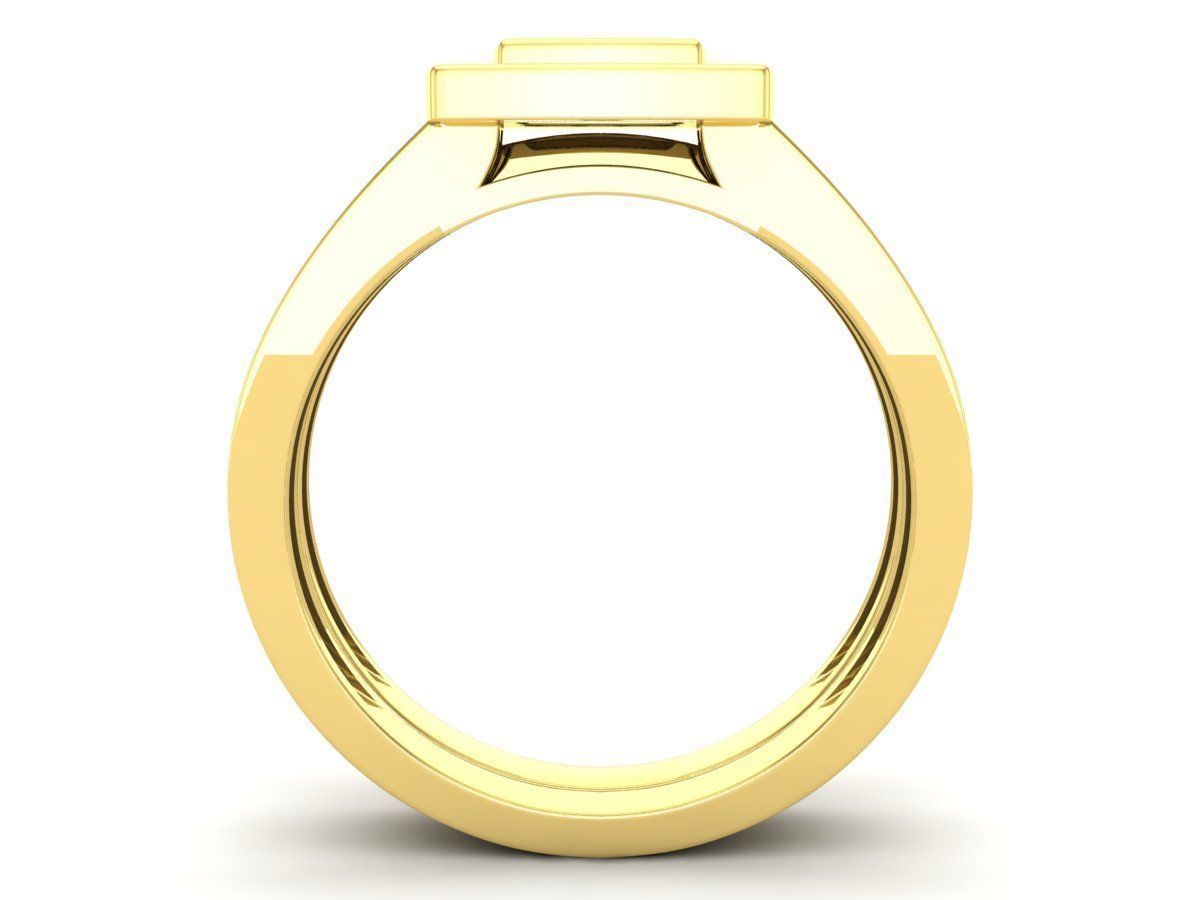 Diamond jewelry ring and band for woman 3D print model_12