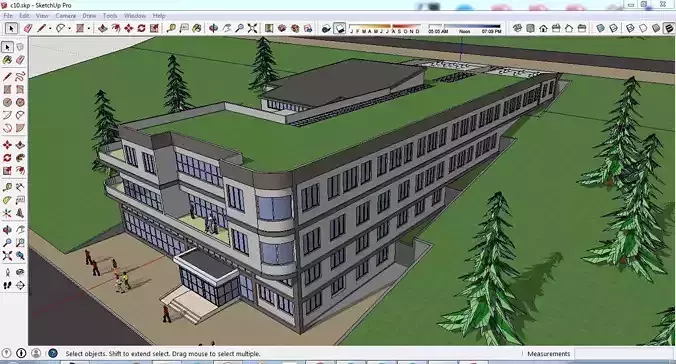 SKP SCHOOL C10 Free 3D model