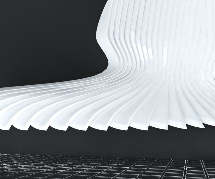 Wall Panel 3D model_3