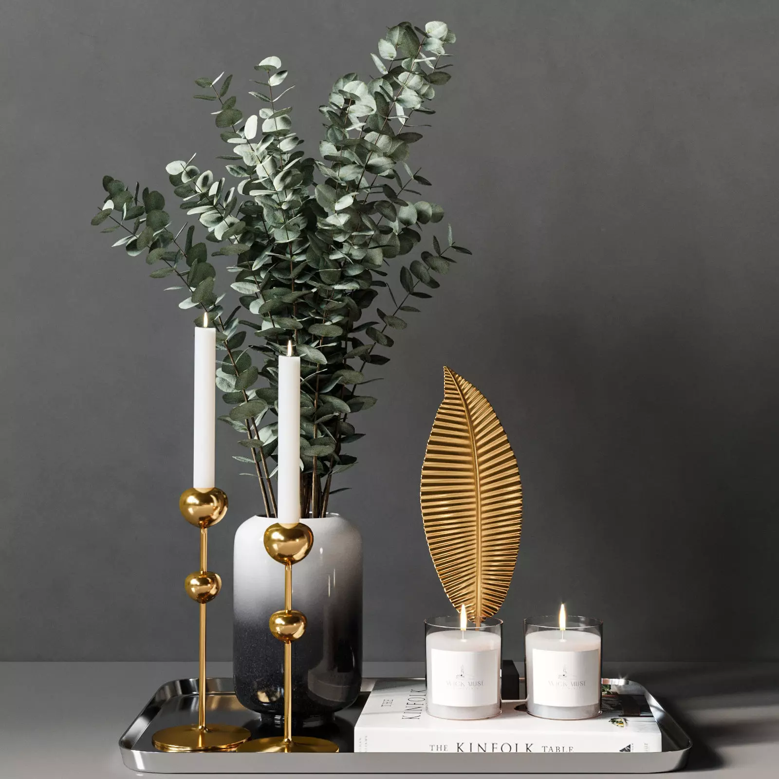 Decorative set interior 11 3D model_0