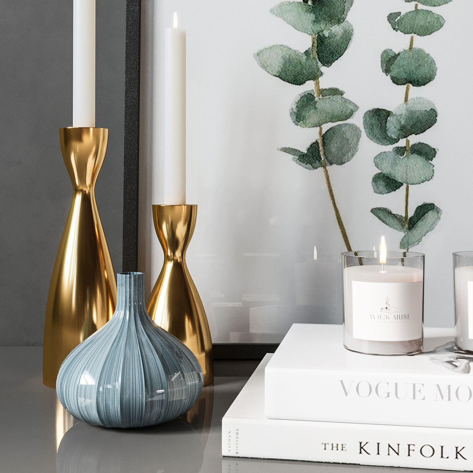 Decorative set interior 12 3D model_1