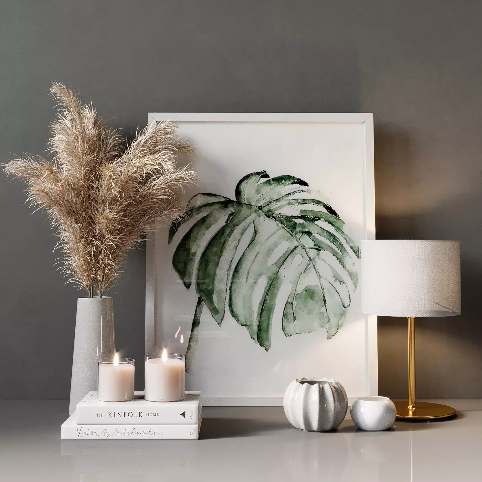 Decorative set interior 12 3D model_0