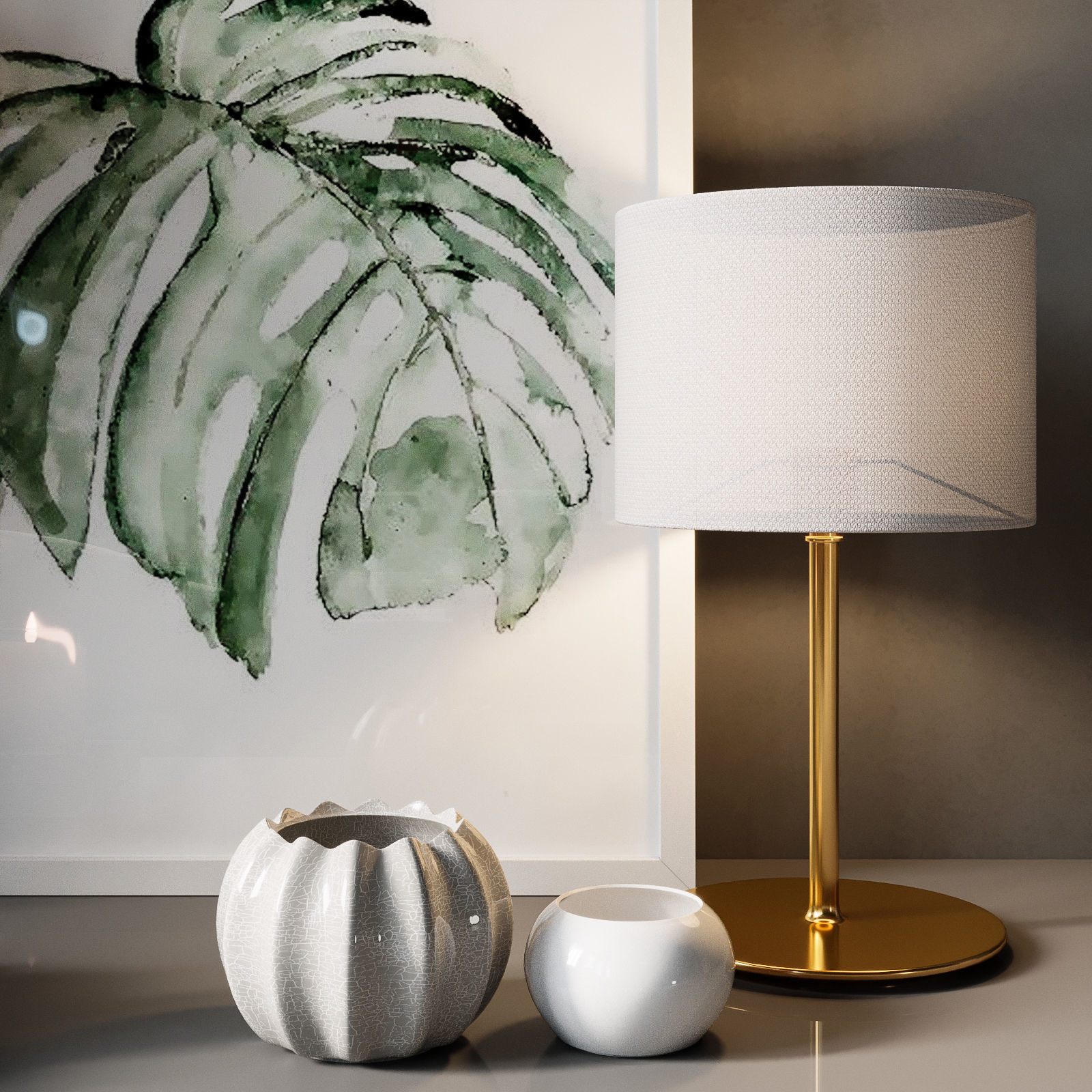 Decorative set interior 12 3D model_2