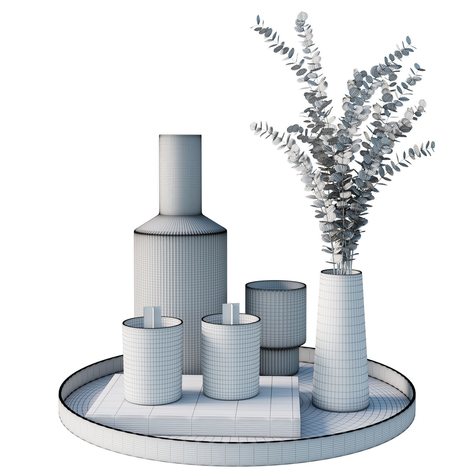 Decorative set interior 13 3D model_3