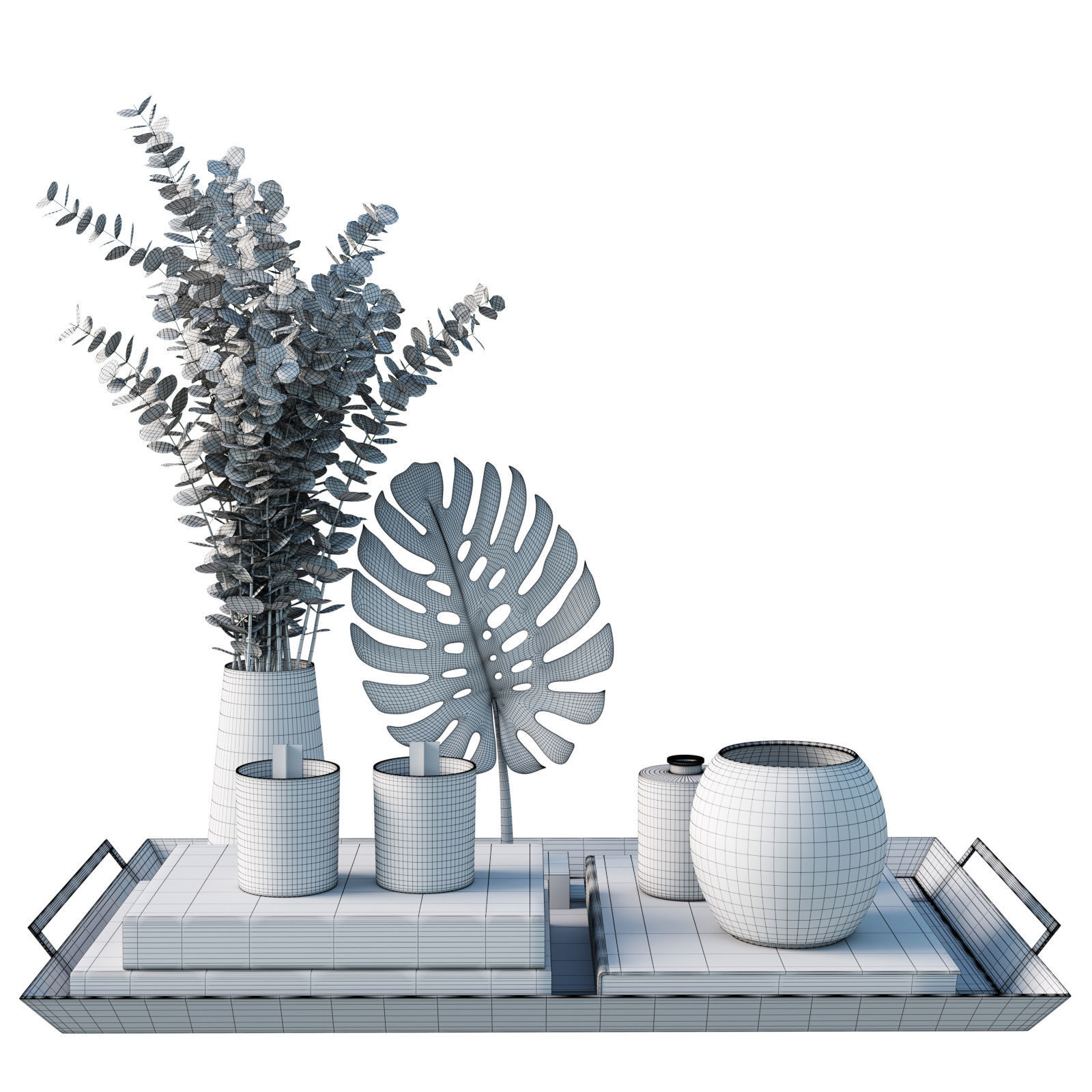 Decorative set interior 16 3D model_3