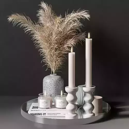 Decorative set interior 17 3D model