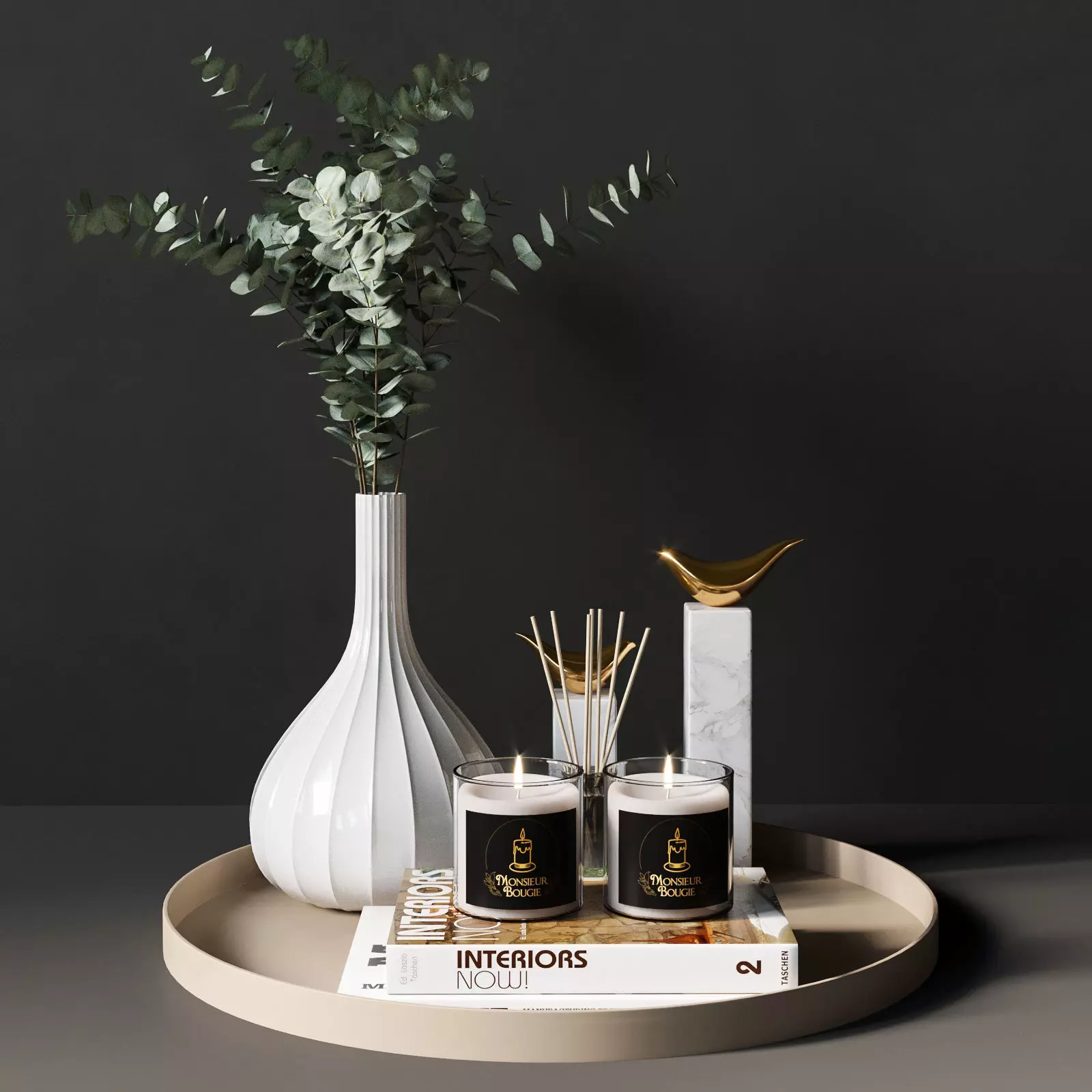 Decorative set interior 18 3D model