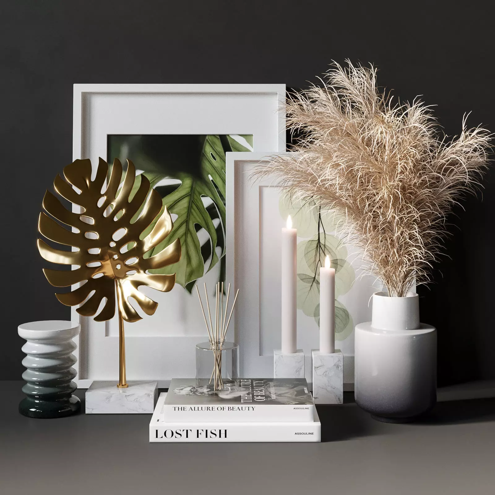 Decorative set interior 19 3D model