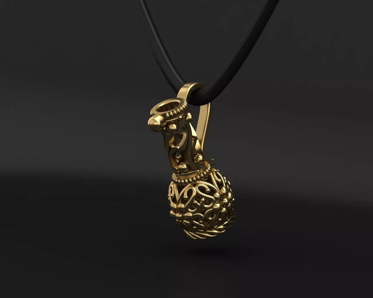 Jug pendant 3D print model_0
