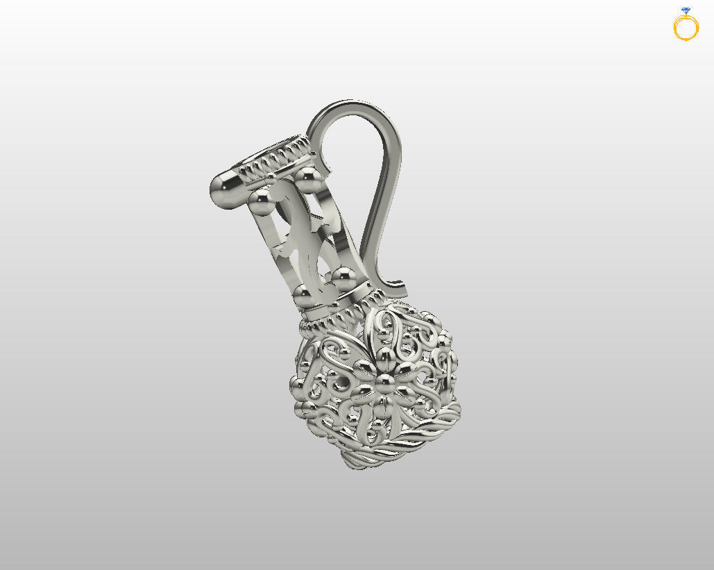 Jug pendant 3D print model_31