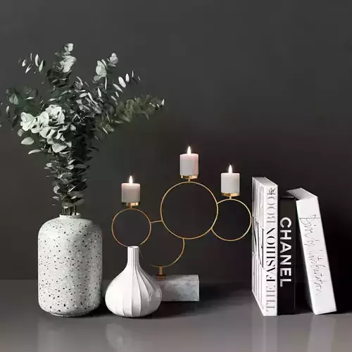 Decorative set interior 20 3D model