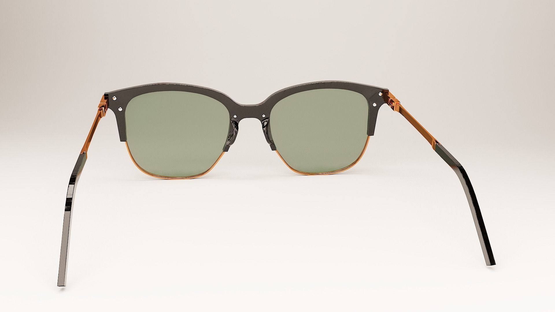 Sun Glasses Low-poly 3D model_5