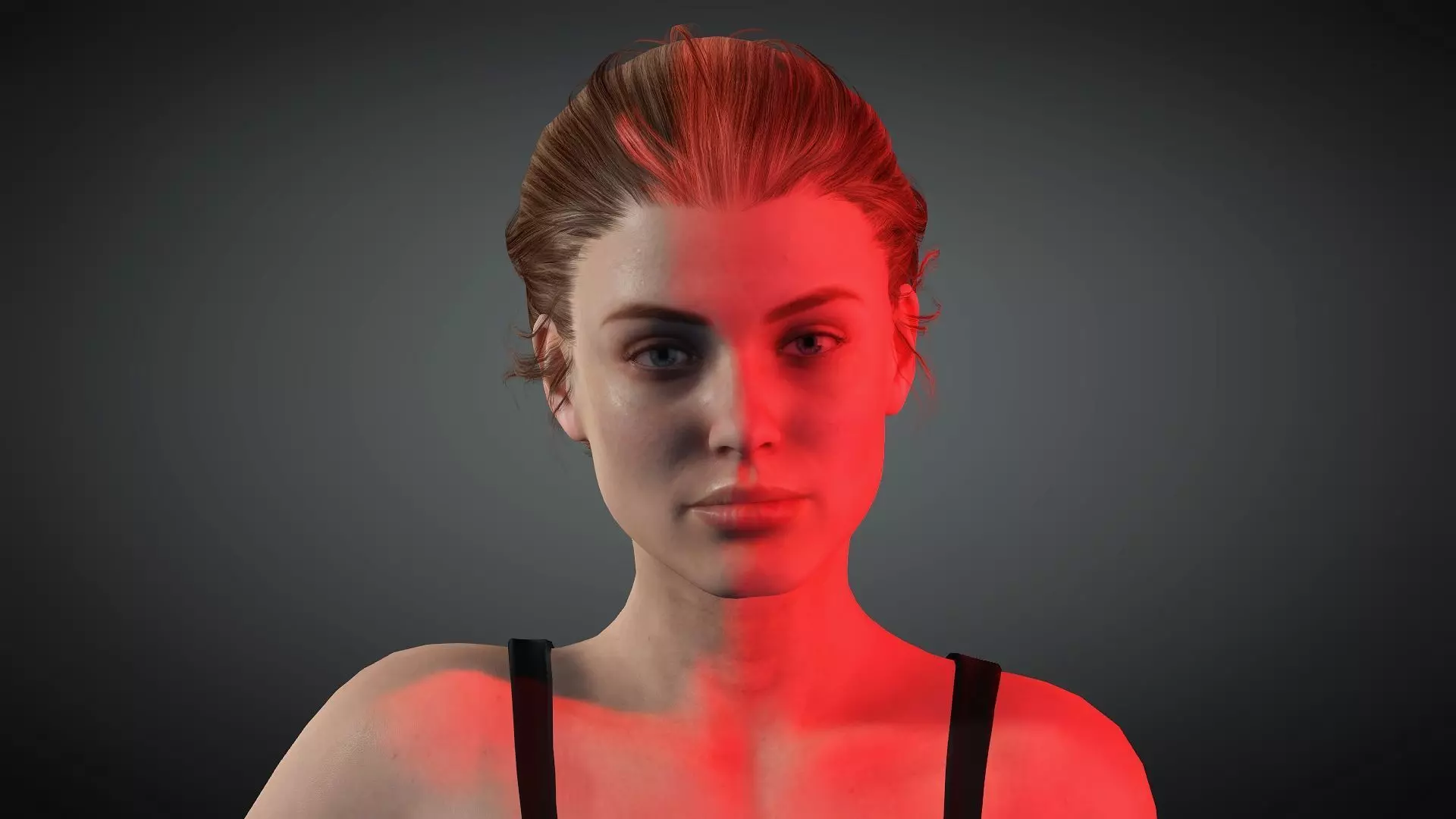 Cassie - 4K Animasyon For game Low-poly 3D model Low-poly 3D model_0