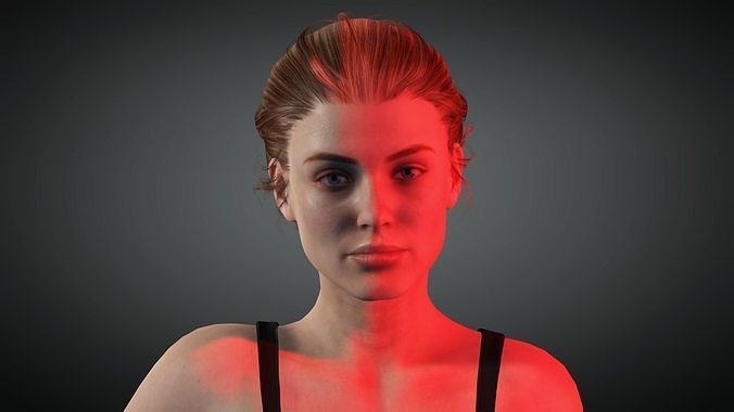 Cassie - 4K Animasyon For game Low-poly 3D model Low-poly 3D model