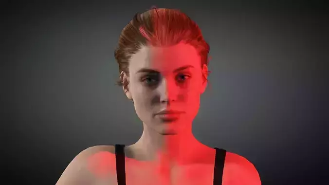 Cassie - 4K Animasyon For game Low-poly 3D model Low-poly 3D model