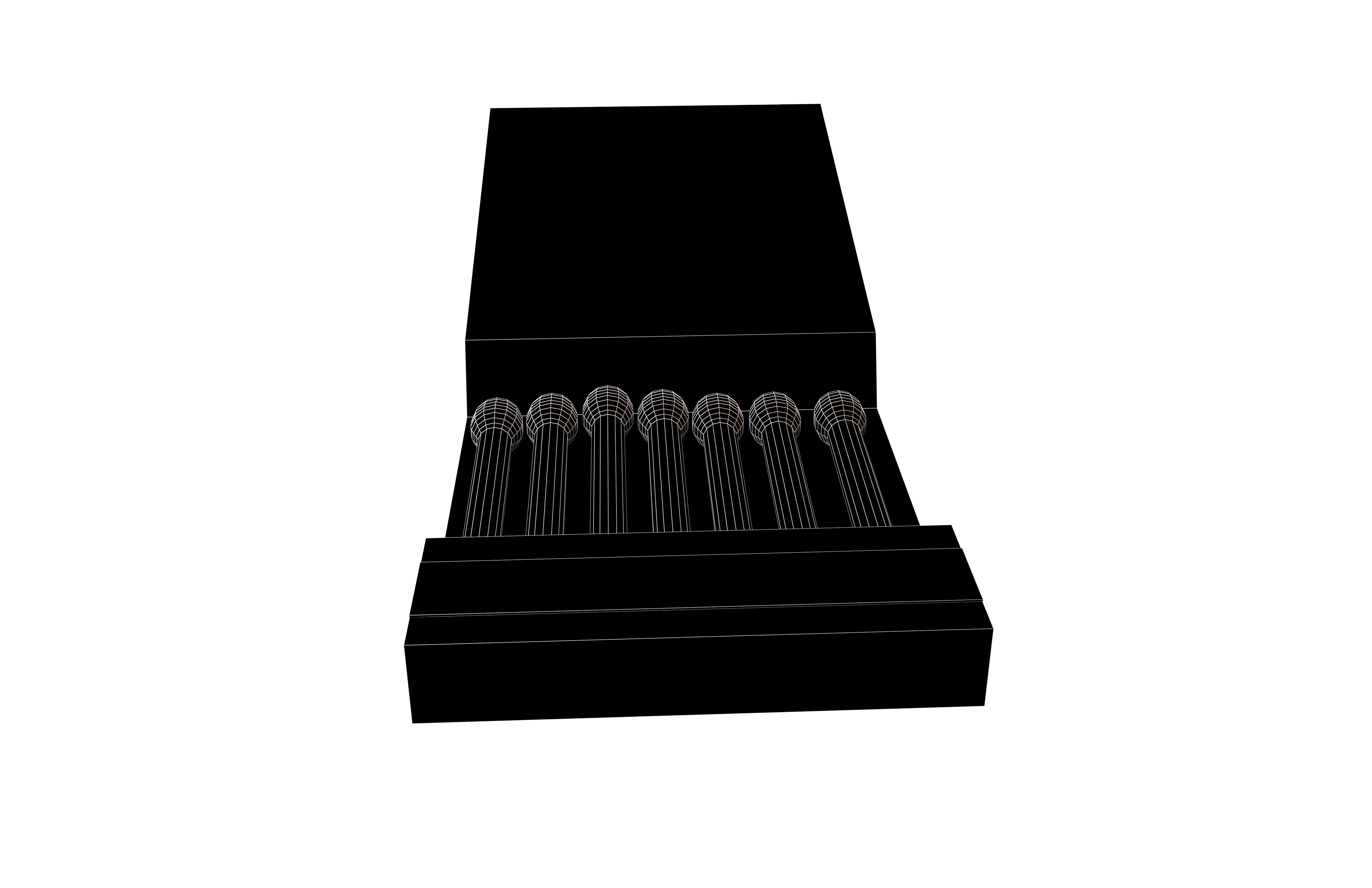 Book Of Matches v2 001 Low-poly 3D model_5