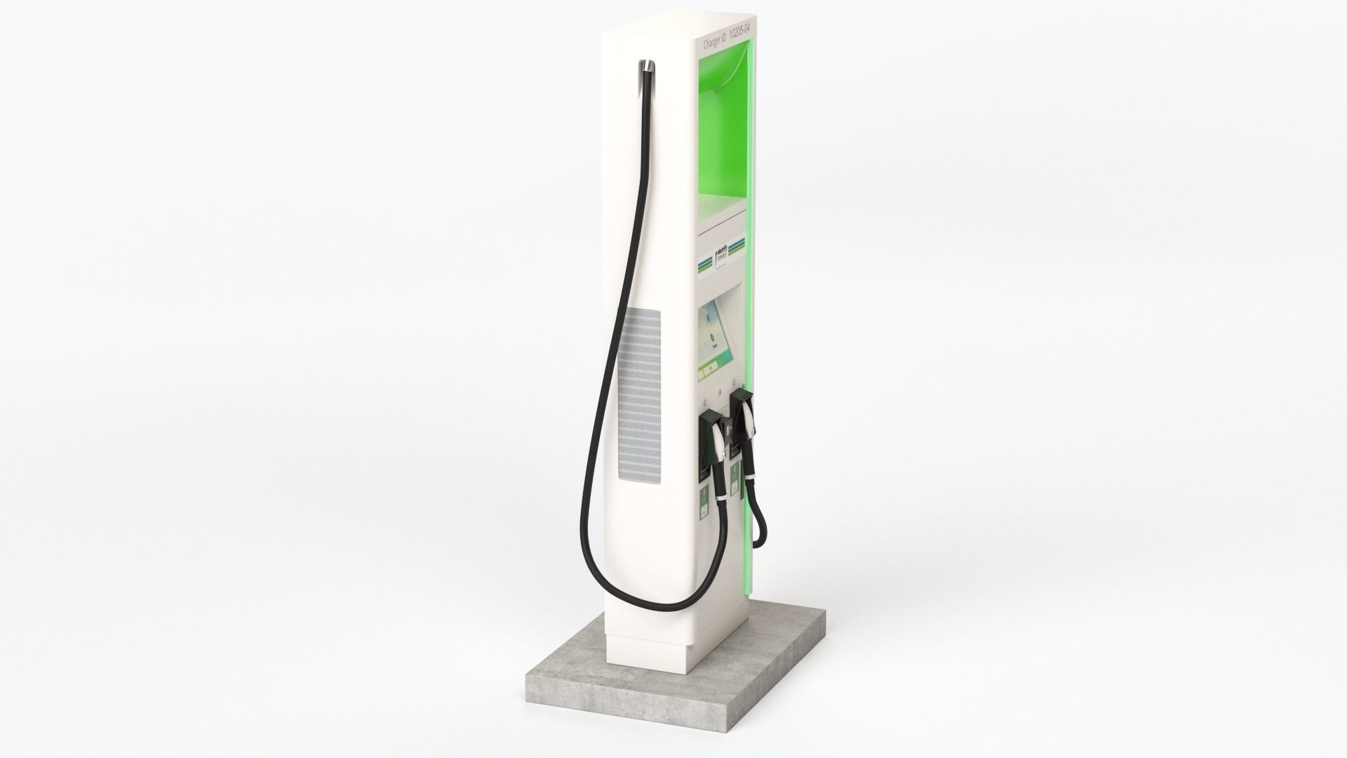 Electric Vehicle Charging Station Electrify America Part 2 3D model_20