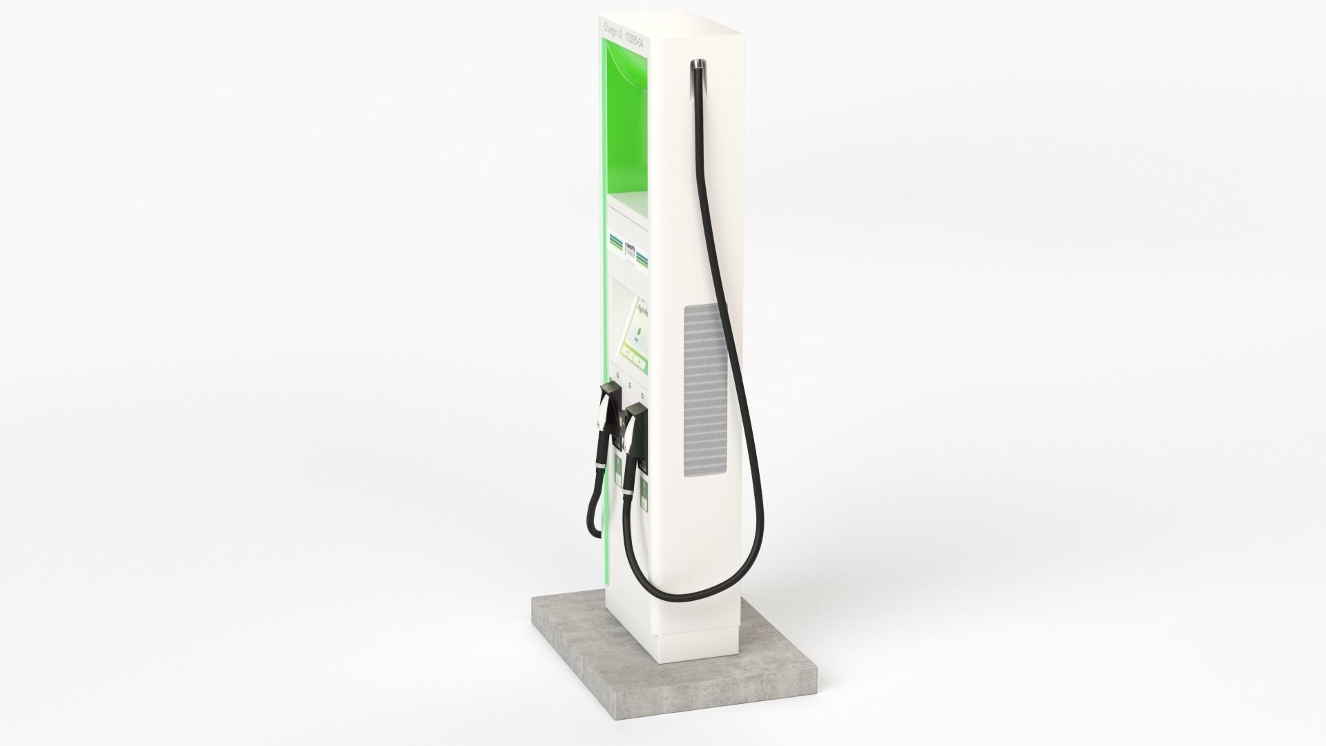 Electric Vehicle Charging Station Electrify America Part 2 3D model_28