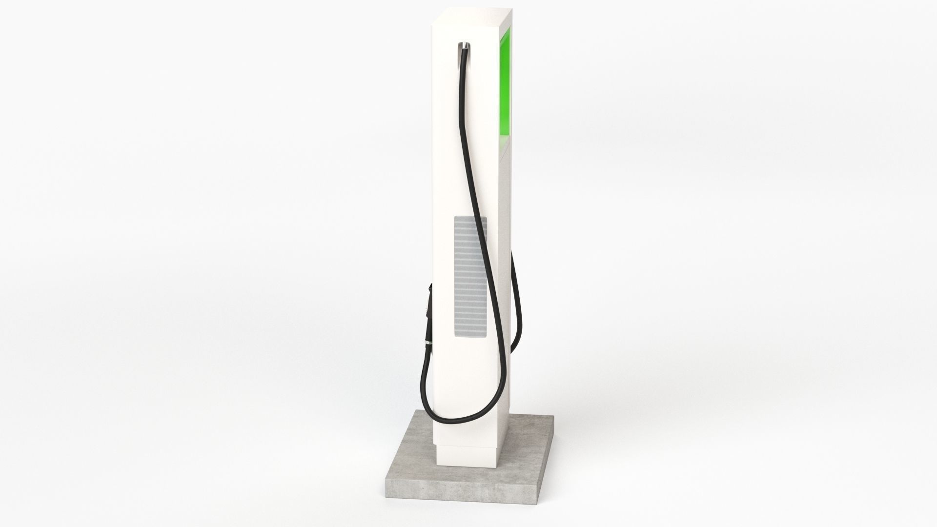 Electric Vehicle Charging Station Electrify America Part 2 3D model_27