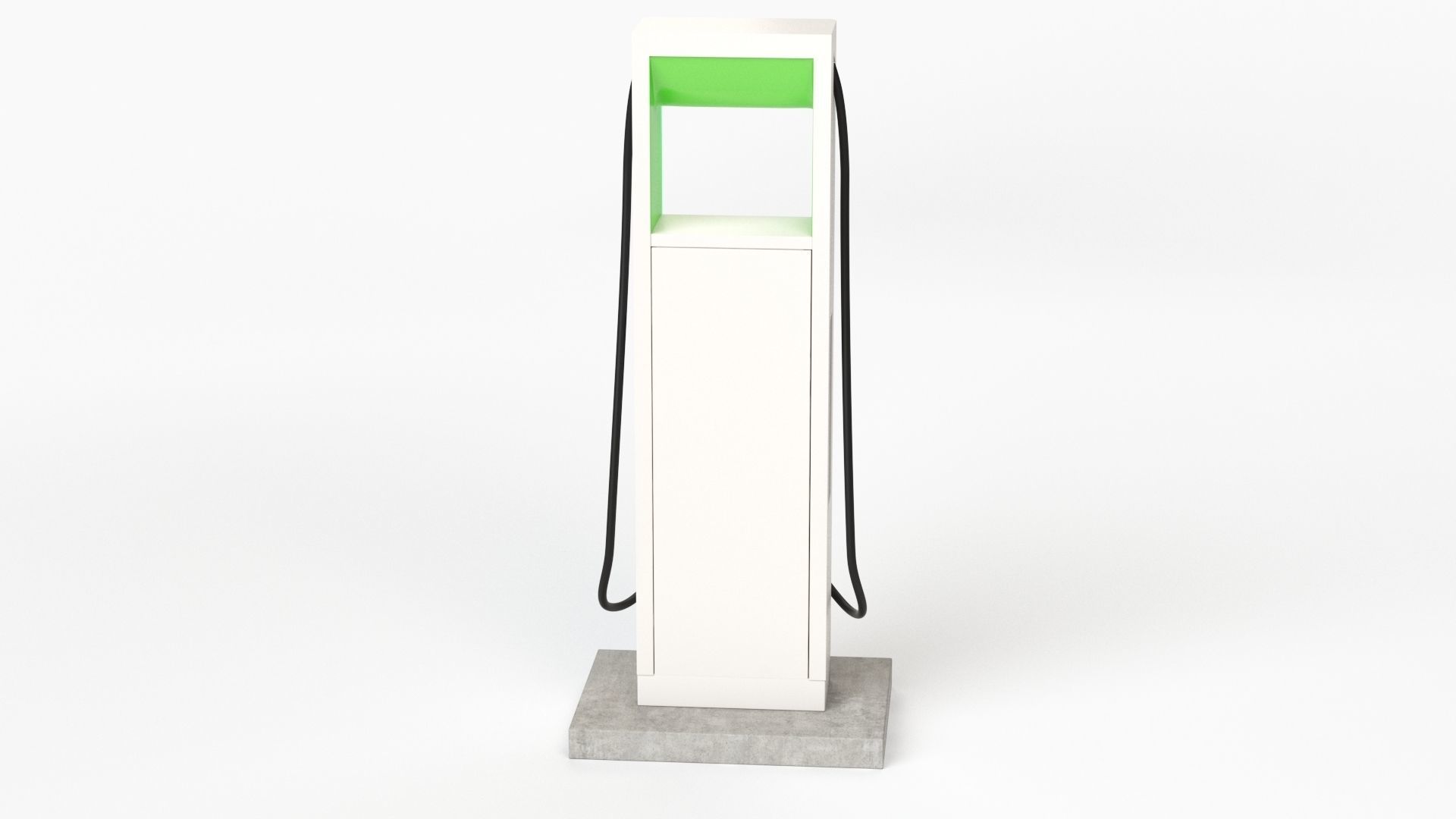 Electric Vehicle Charging Station Electrify America Part 2 3D model_24