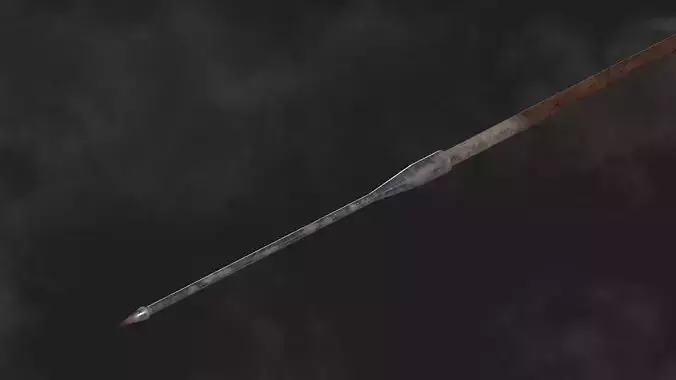 Katana Sci-Fi Low Poly