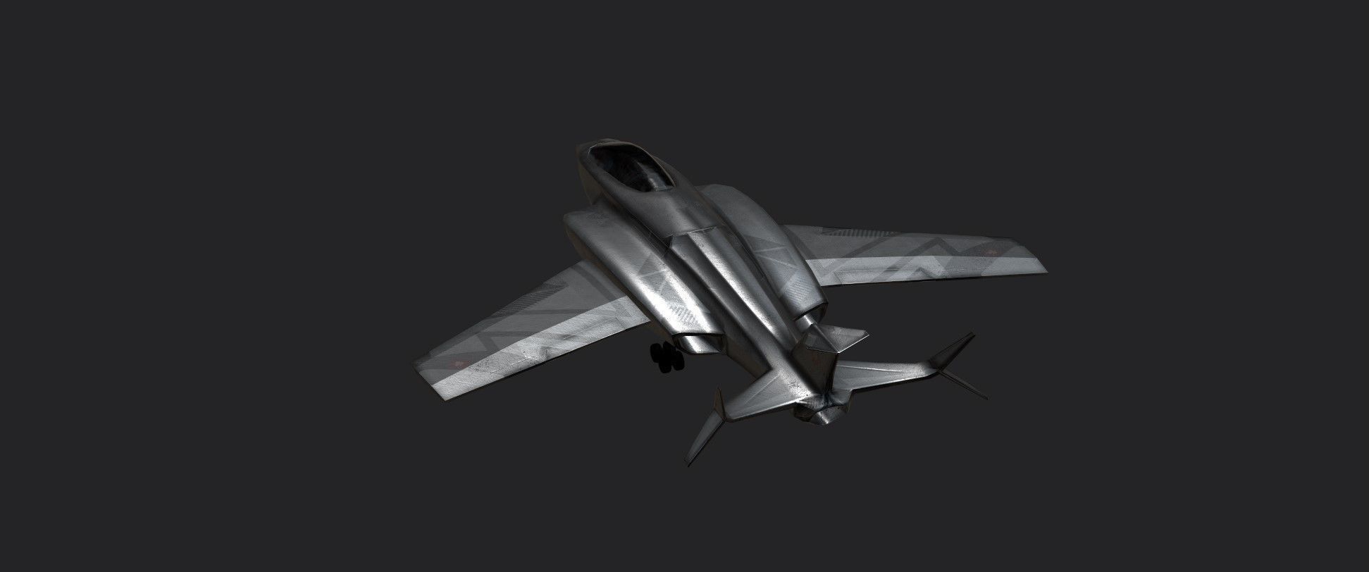 Space Freedom Fighter Low-poly 3D model_15