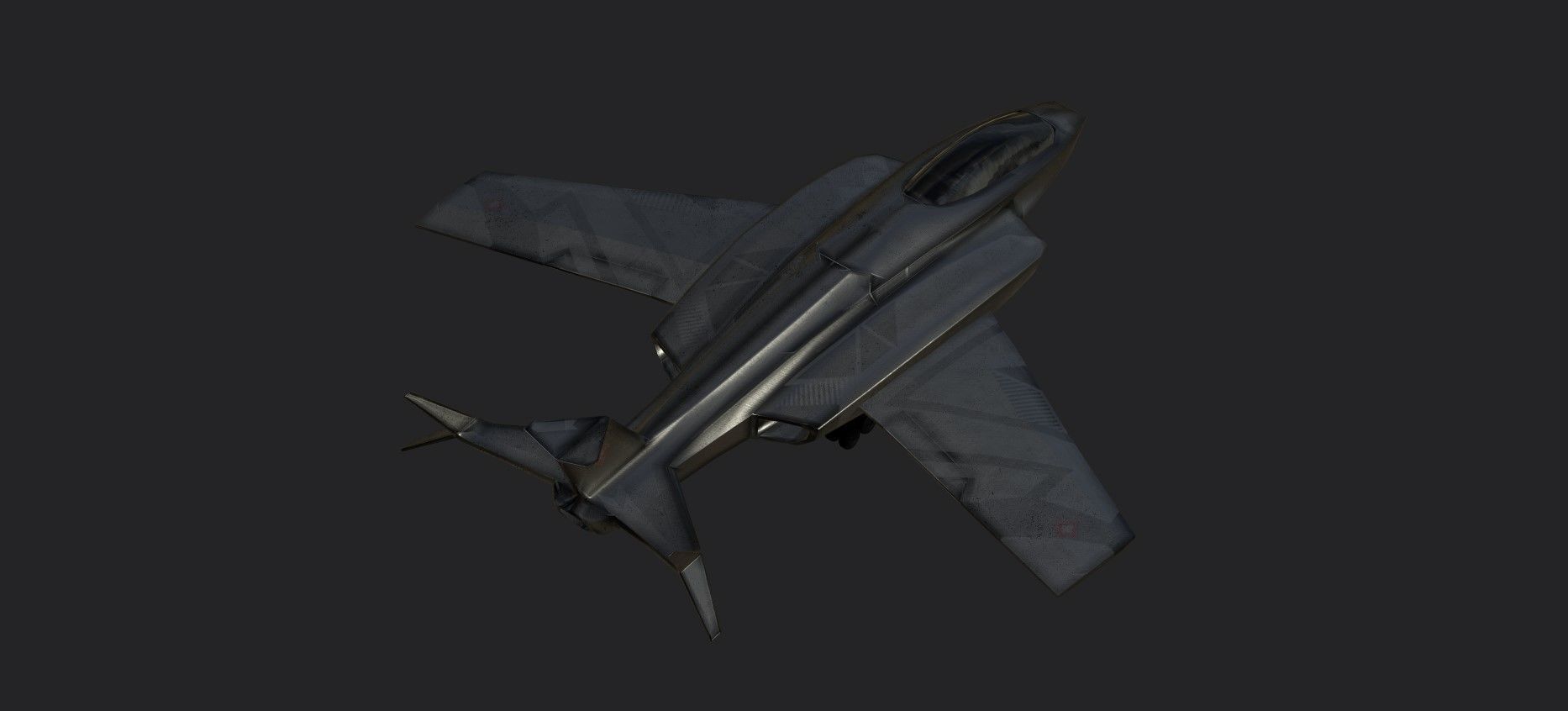 Space Freedom Fighter Low-poly 3D model_18