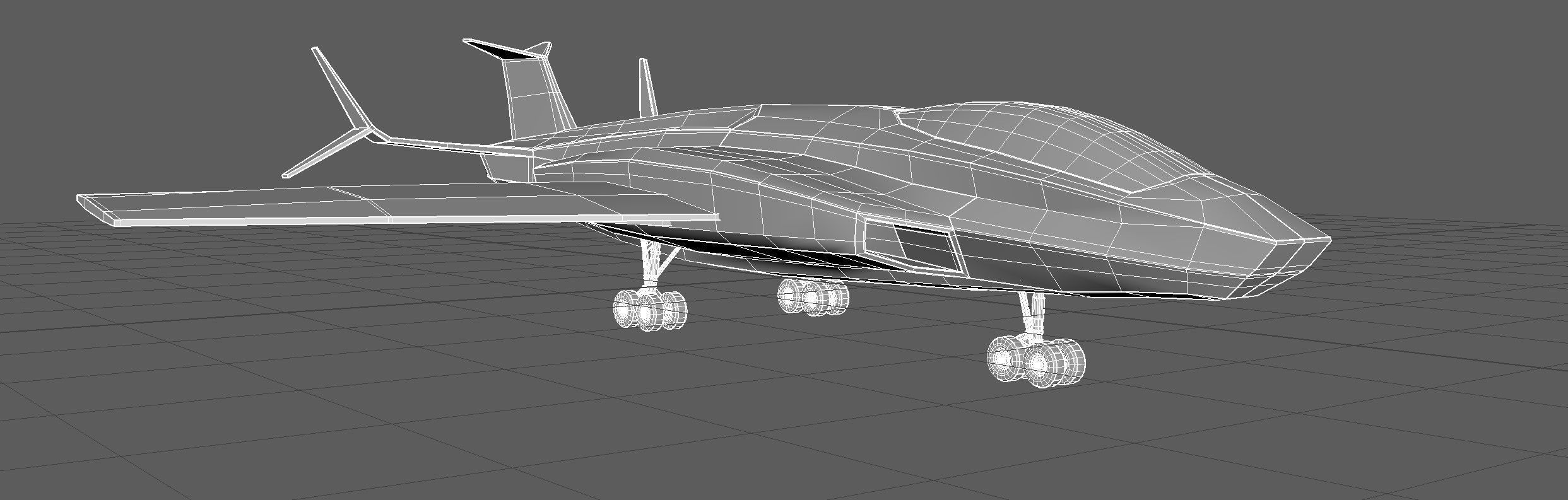 Space Freedom Fighter Low-poly 3D model_22