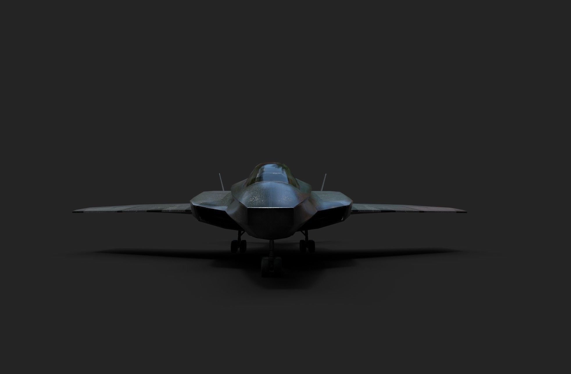 Space Freedom Fighter Low-poly 3D model_4