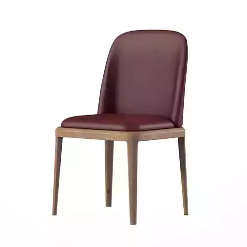 Evelyn Dining Chair brown finish