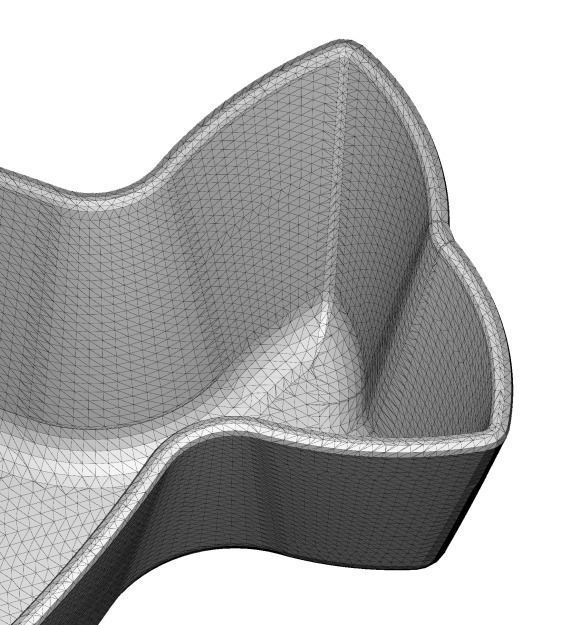 Stylish Fish Shaped Bath Tub 3D print model_4