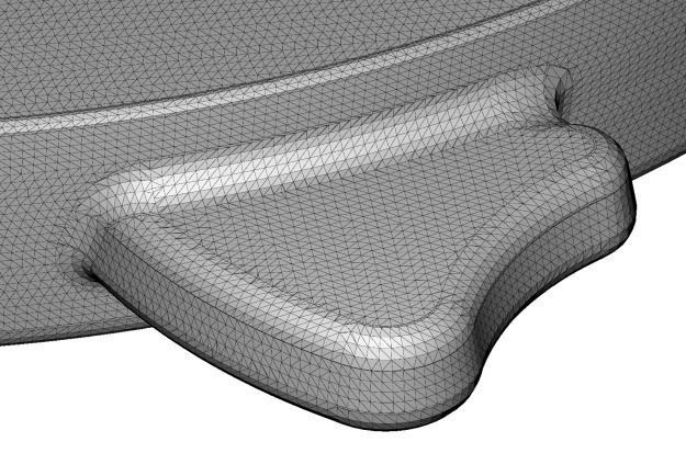 Stylish Fish Shaped Bath Tub 3D print model_3