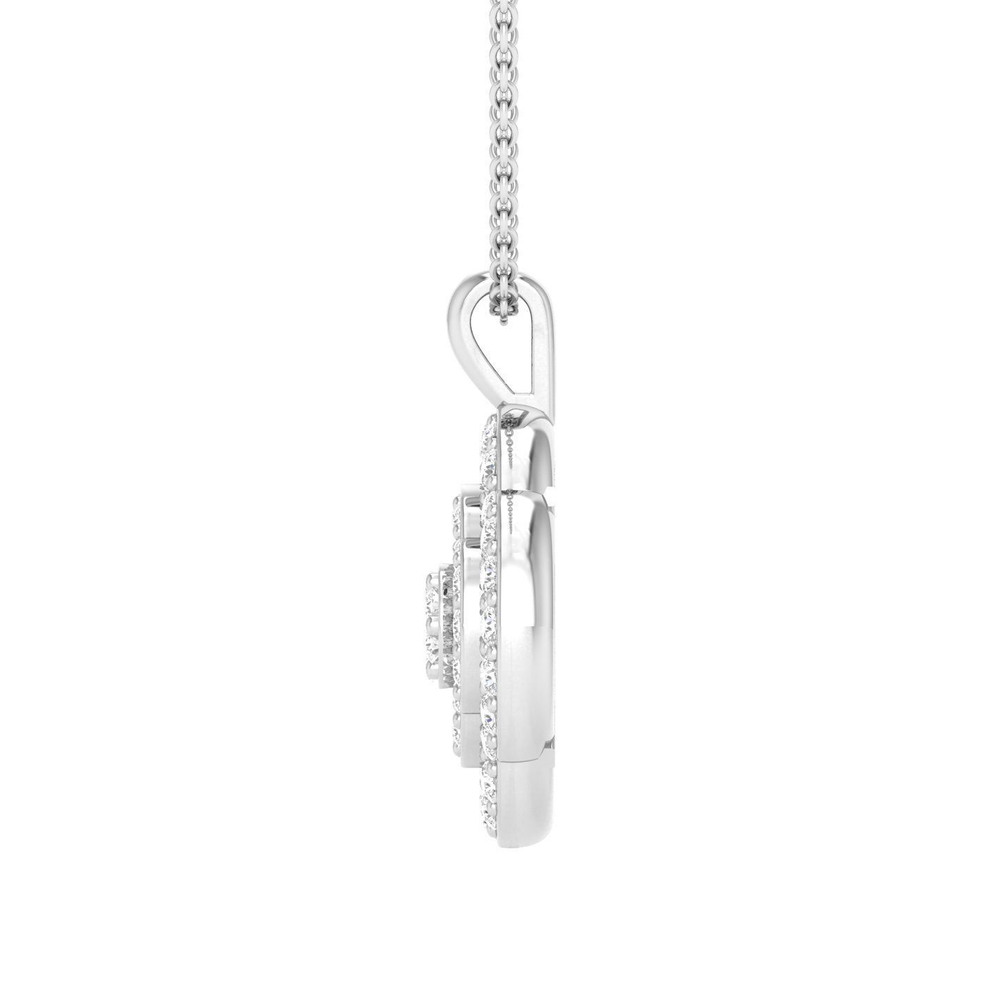 Women pendant 3dm stl render detail 3D print model_4