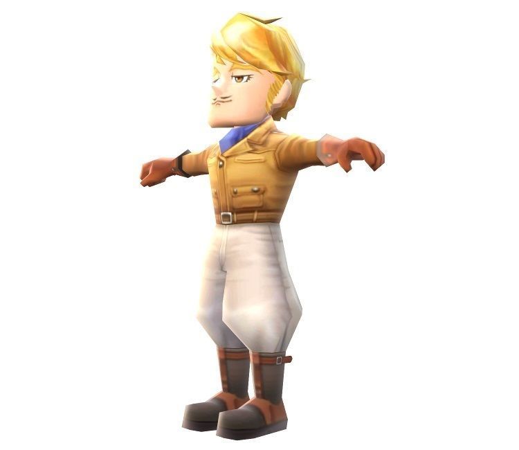 Pack 30 model Lowpoly Character Cartoon  C01-C30 Low-poly 3D model_26