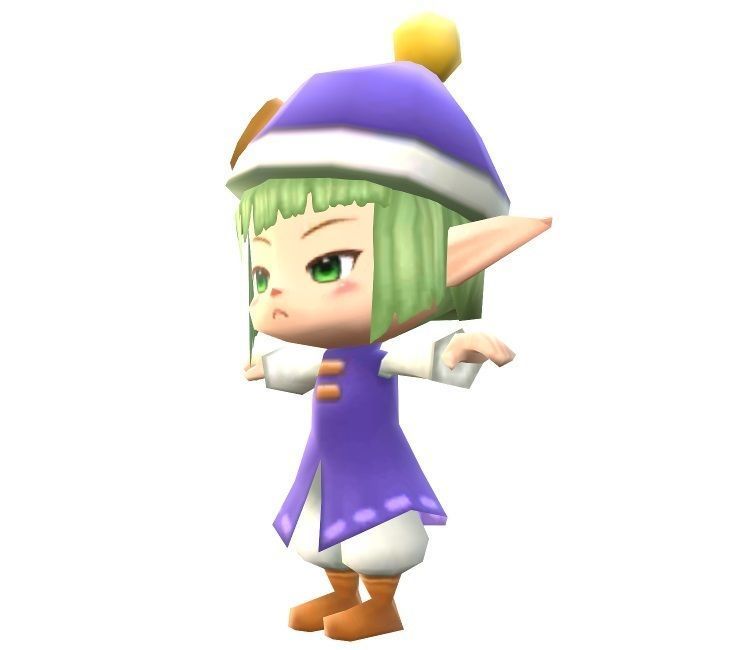 Pack 30 model Lowpoly Character Cartoon  C01-C30 Low-poly 3D model_12