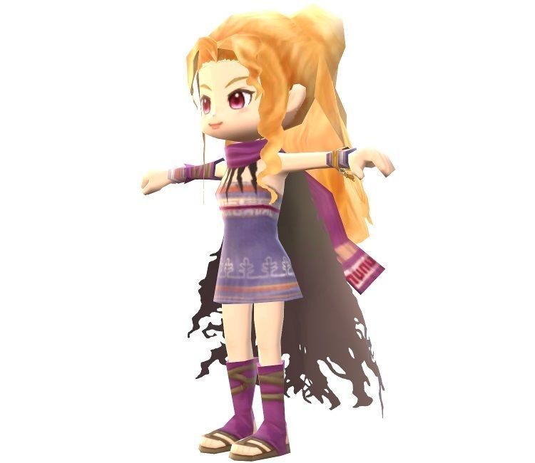 Pack 30 model Lowpoly Character Cartoon  C01-C30 Low-poly 3D model_22