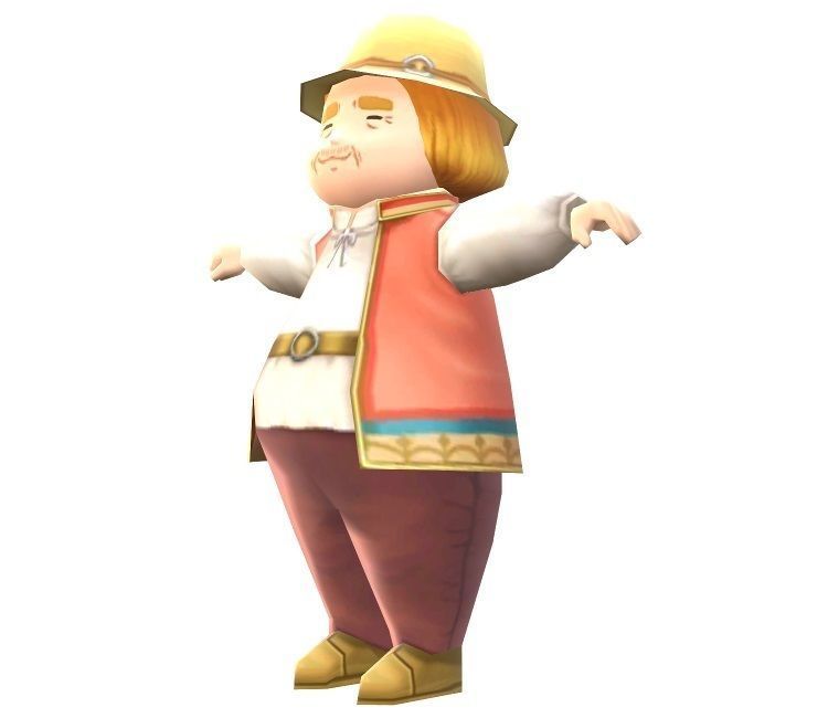 Pack 30 model Lowpoly Character Cartoon  C01-C30 Low-poly 3D model_5