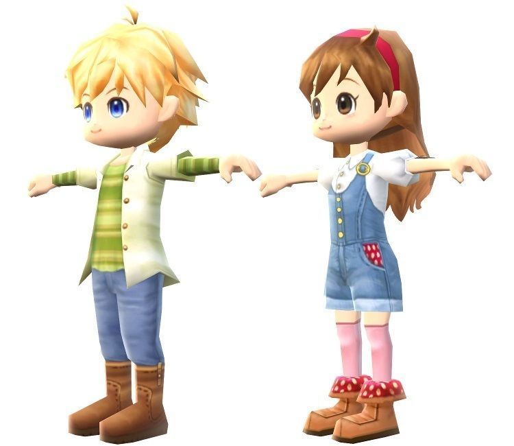 Pack 30 model Lowpoly Character Cartoon  C01-C30 Low-poly 3D model_14