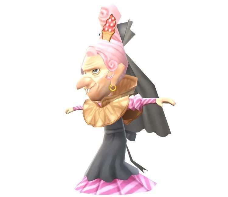 Pack 30 model Lowpoly Character Cartoon  C01-C30 Low-poly 3D model_17