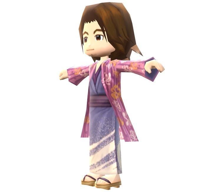 Pack 30 model Lowpoly Character Cartoon  C01-C30 Low-poly 3D model_19