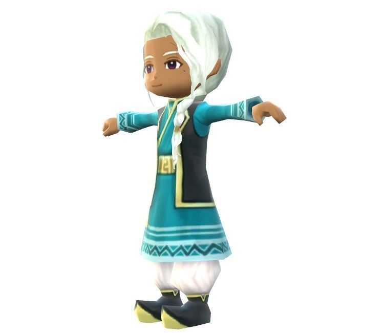 Pack 30 model Lowpoly Character Cartoon  C01-C30 Low-poly 3D model_18