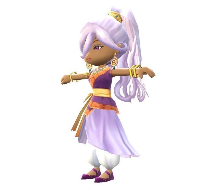 Pack 30 model Lowpoly Character Cartoon  C01-C30 Low-poly 3D model_13