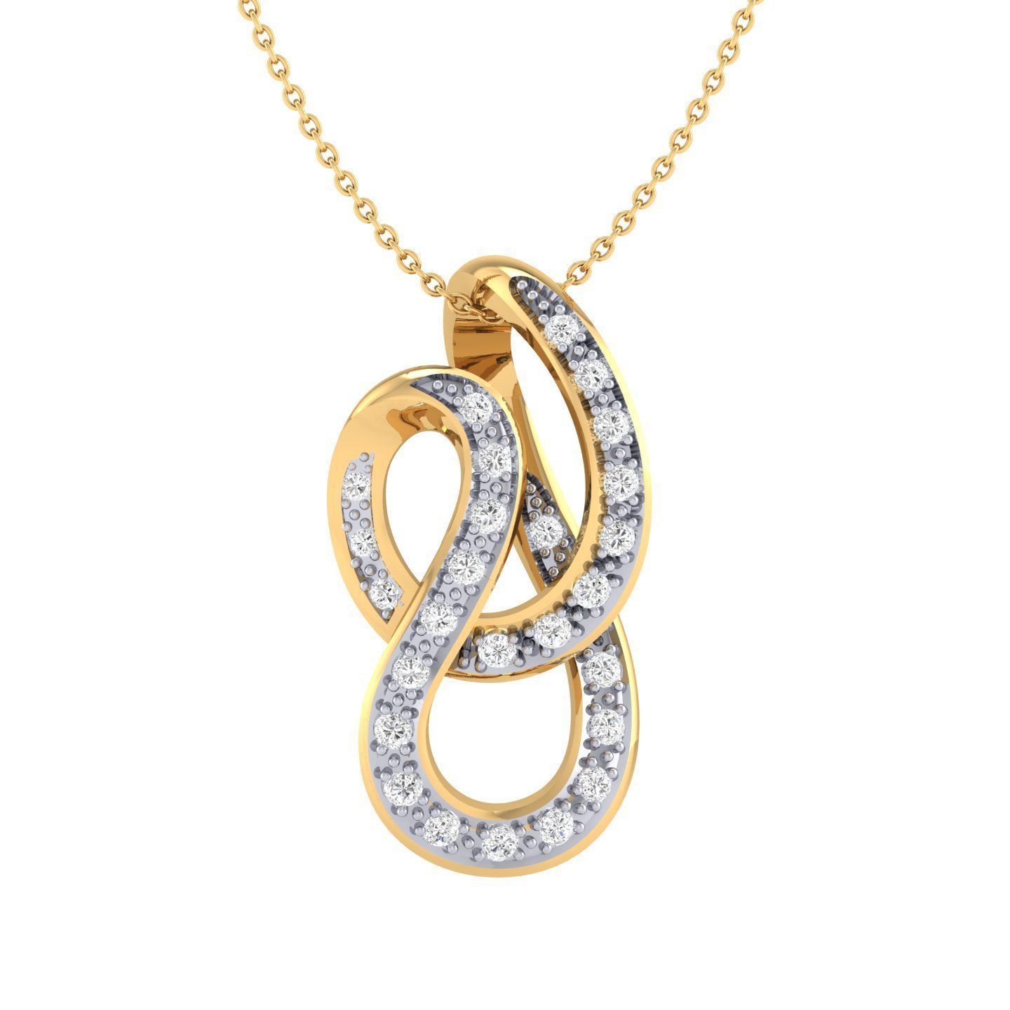 Women pendant 3dm stl render detail 3D print model_6